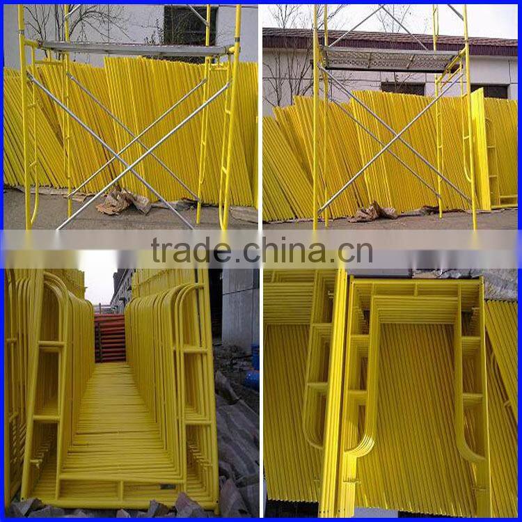 High Quality !!! Good Price !!! Painted scaffolding H frame system for construction