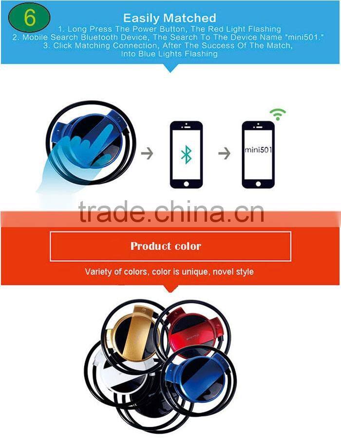 Mini 501 earphone for gionee,mini bluetooth earphone