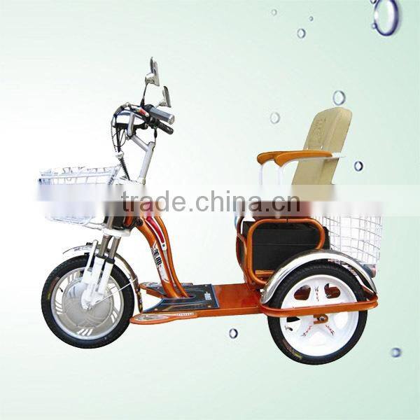 Factory direct sale hot 3 wheel 2 seat electric mobility scooter for sale