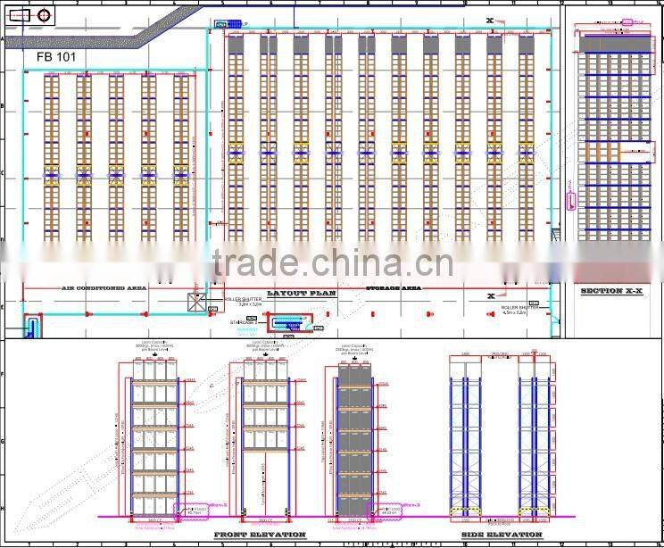 Heavy Duty Warehouse Storage Pallet Beam Rack