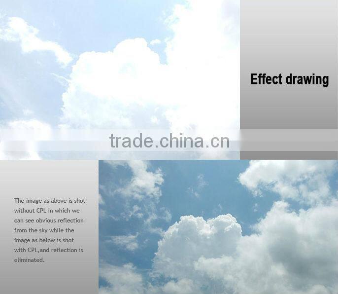 Massa77mm super slim multi coated water proof MRC CPL camera filter