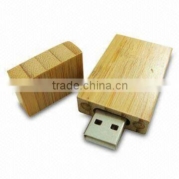CE,FCC,ROHS approved free logo service wooden flash drive