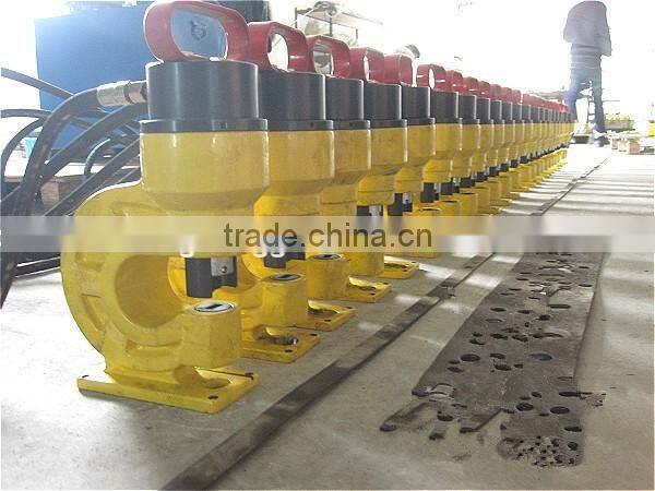 Hydraulic hole punching machine iron worker machine