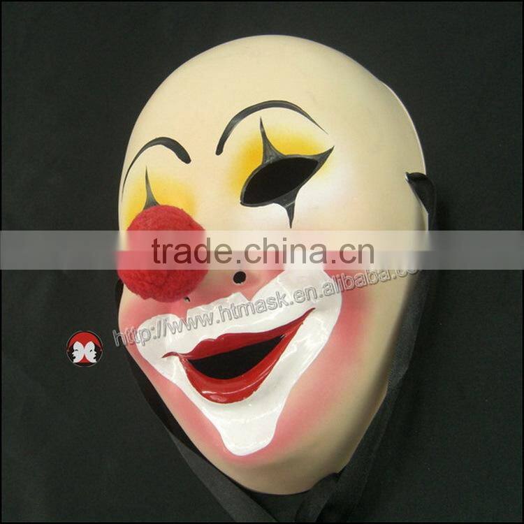 Hot Sales Jester Rigid Plastic Clown Mask Cartoon Show Mask Will Partyl Mask The Adults And Kids Can Wear