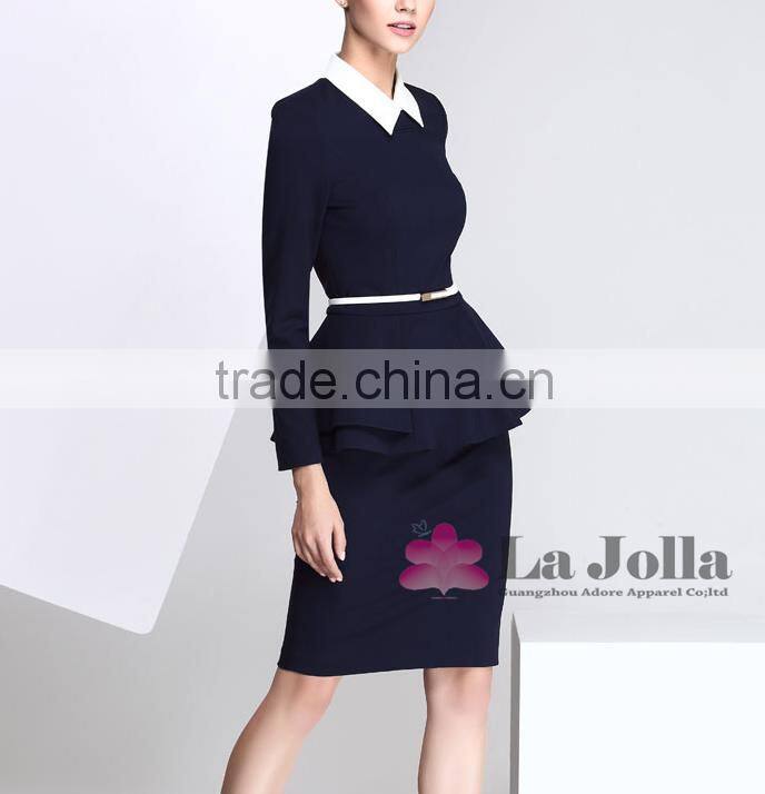 Custom Order!!! ladies business suit design / sales lady uniform / teachers uniform for women