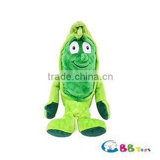 2015 High quantity plush toys cute vegetable plush toy,Expression radish plush toy