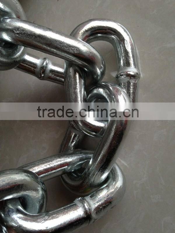 welded galvanized metal chain, metal link chain, metalic chain manufacturer