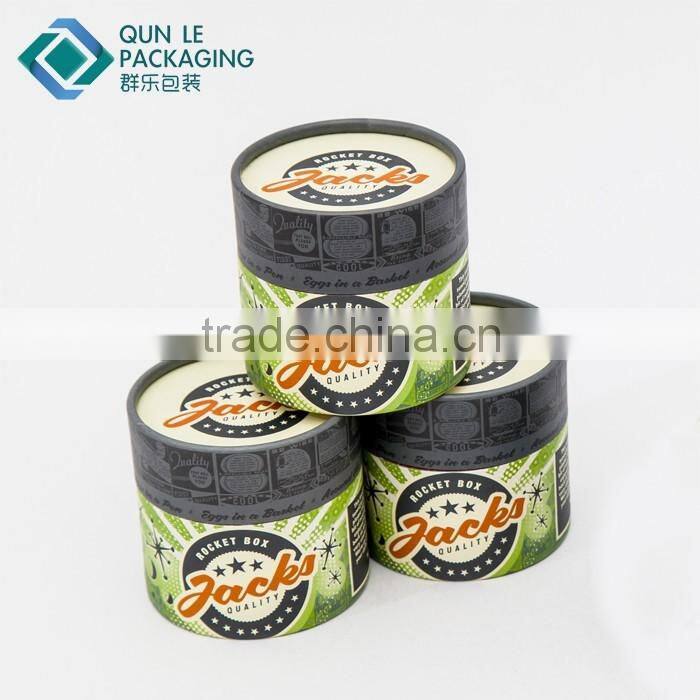 2016 New Design Round Cardboard Sock Gift Boxes with Lid