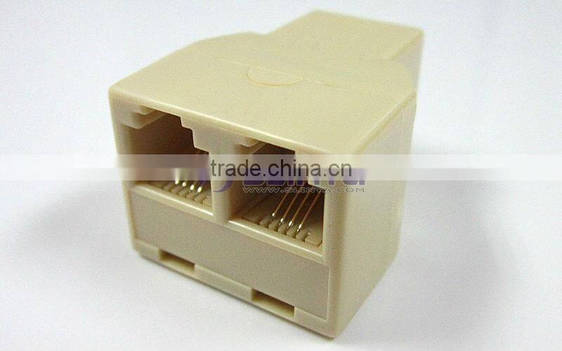 Adapter rj11 to jack RJ11 Modular Telephone Adapter Female to Female