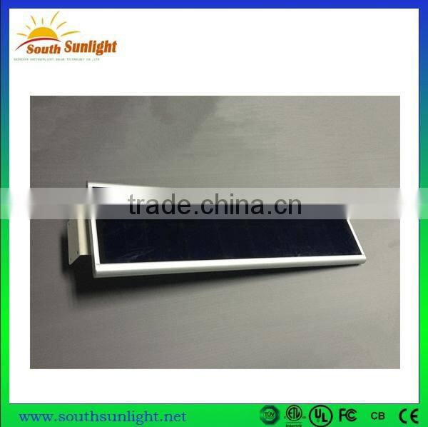 20W all in one solar LED street light solar street lighting