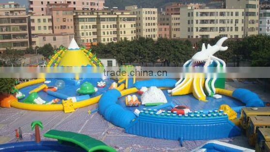 high quality inflatable water park / big inflatables commercial water park games / new inflatable aqua park