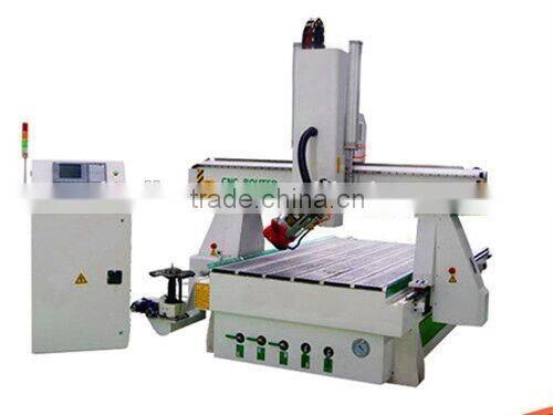 China 4 aix 3d cnc engraving machine for wood furniture