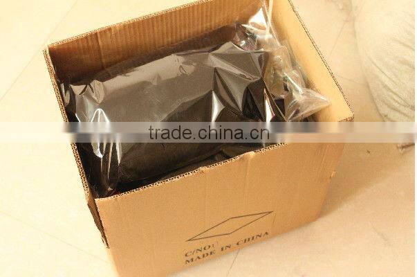 2015 Winter Latest design Long Style Nature Fox Fur Vest With trimming