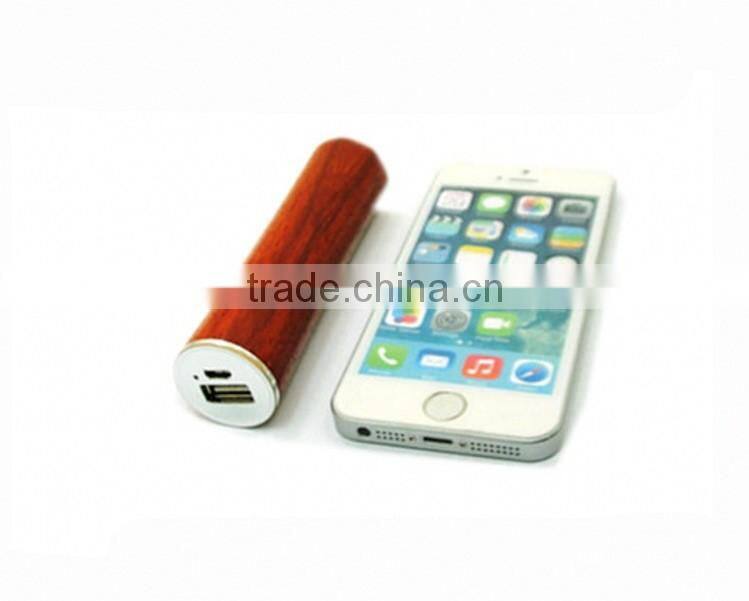 2016 Hot selling OEM power bank mobile phone accessories wooden micro usb battery charger powerbank in shenzhen