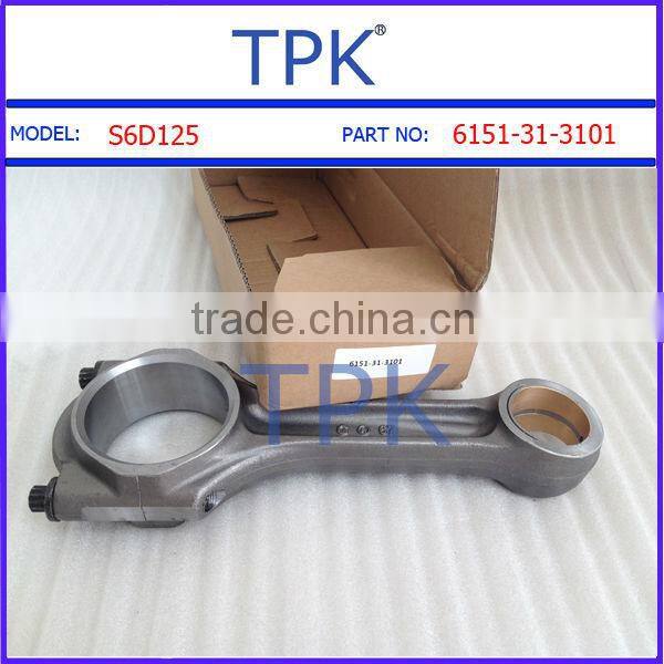 Komatsu S6D125, S6D125-1 connecting rod, 6151-31-3101,6151-31-3200