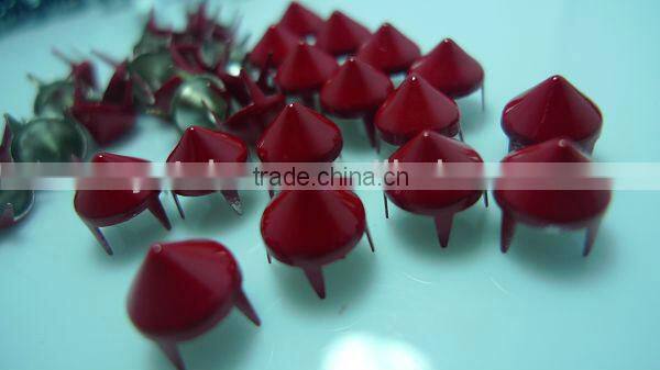 Star shape copper claw studs with 2 feet and 5 feet, copper claw studs in star shape with 2 claws