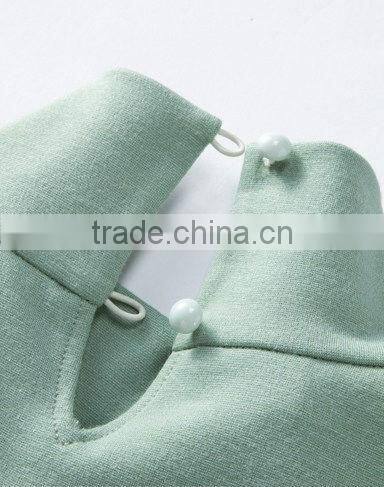 Lady's princess shirts bubble long sleeve