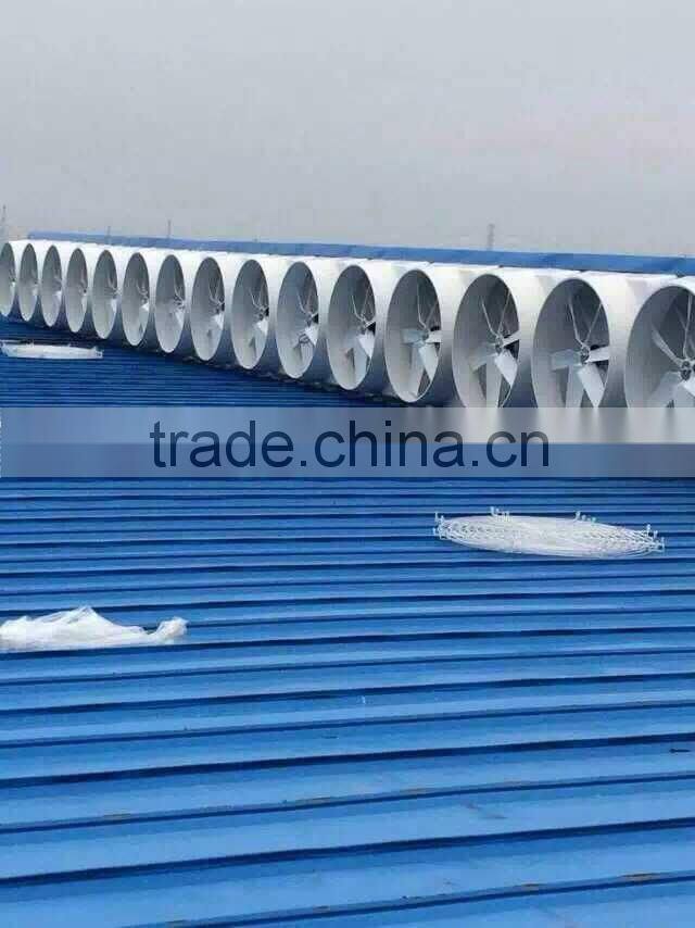 Metal blade heavy duty industrial ventilator exhaust fan