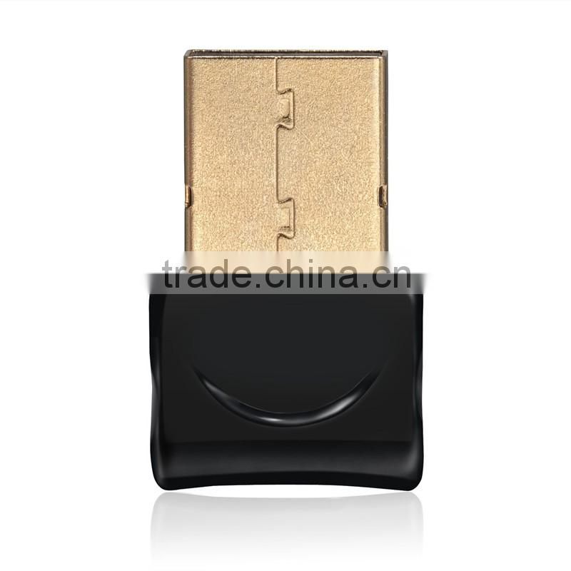 New plug and play high speed mini usb wireless bluetooth CSR 4.0 CSR8510 chipset USB bluetooth dongle adapter
