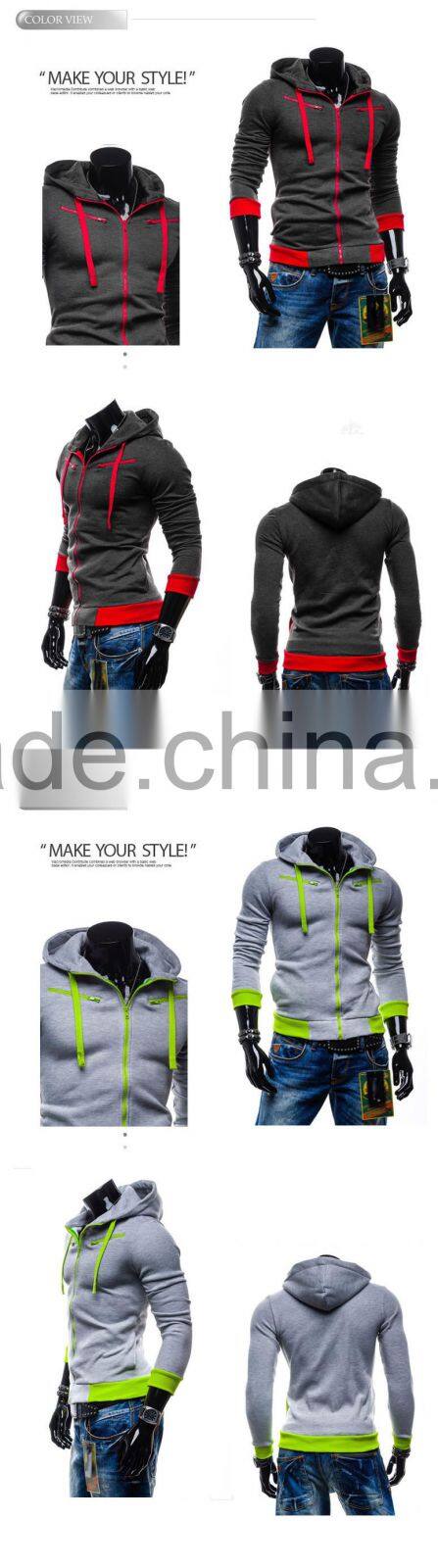 2016 Colorful AZO Free Fitness Men Jacket for Sport