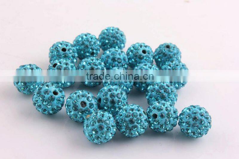 Light Amethyst Color 8mm to 20mm AAA Quality Wholesales Colorful Clay Crystal Rhinestone Beads for Necklace Jewelry Fashion