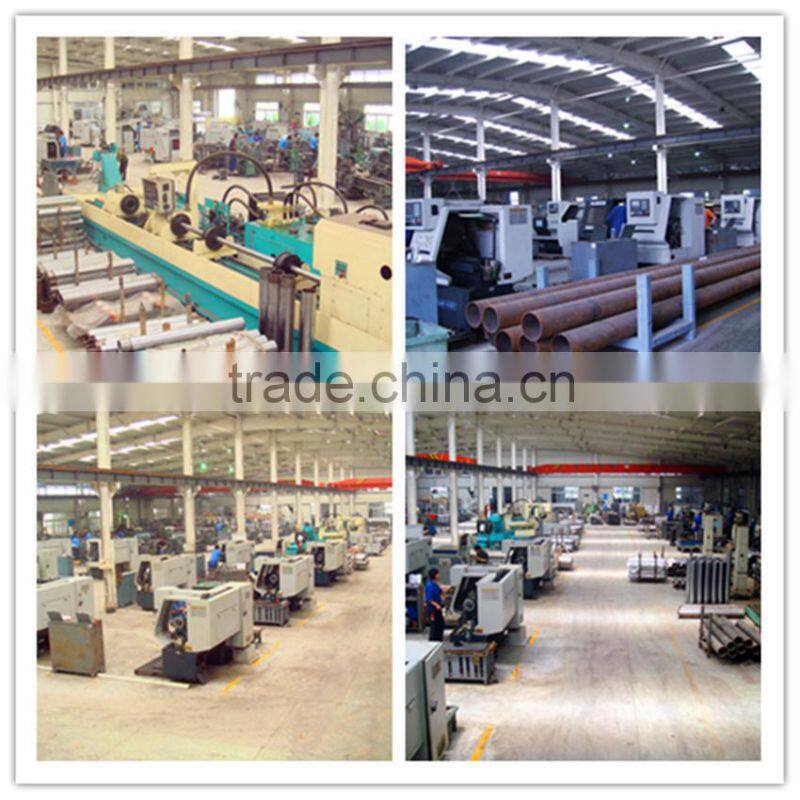 Telescopic hydraulic cylinder and hydraulic power unit for dump trailers