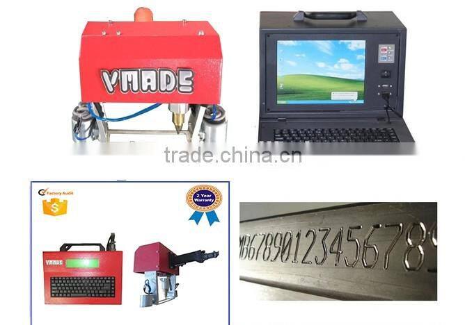 dot peen marking machine for car fram/dot peen engraving machine