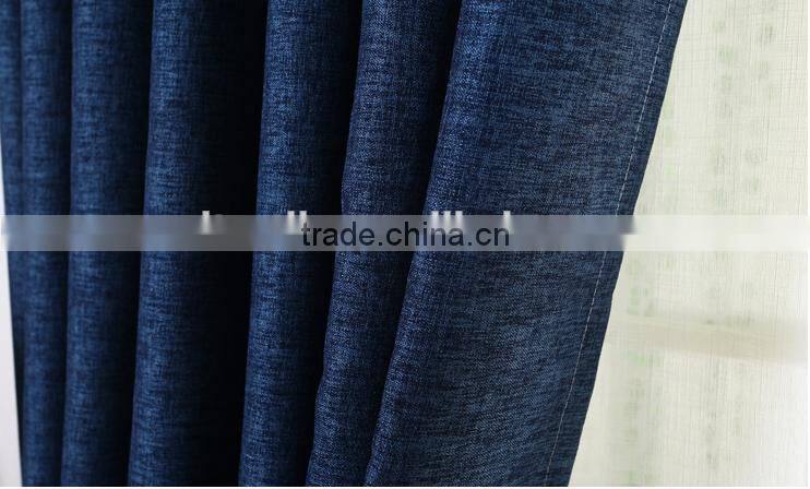 cheap curtain fabric 100% Linen blackout curtain fabric fabric for curtains