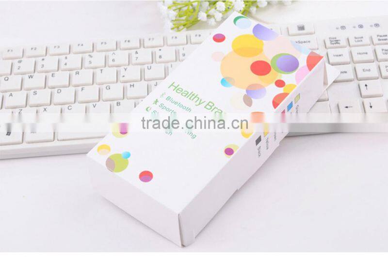 OLED Bluetooth Bracelet Sport Intelligent Motion Healthy Smart Watch Pedometer Sleep Monitoring for Android iphone Ios Phone BB