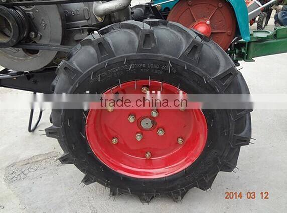 2014 hot sales walking tractor with plough and tiller and grass mower and trailer