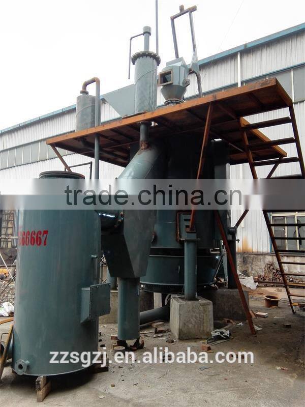 Simple coal gasifier for electric generator power