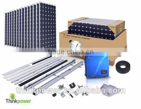 Thinkpower 5kW solar on grid system kit