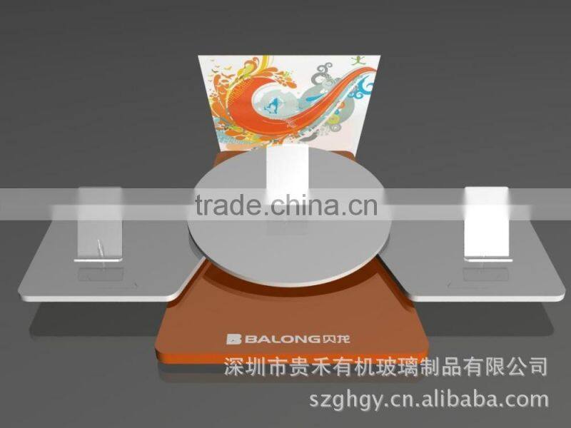 Useful transparent acrylic mobile phone display stand