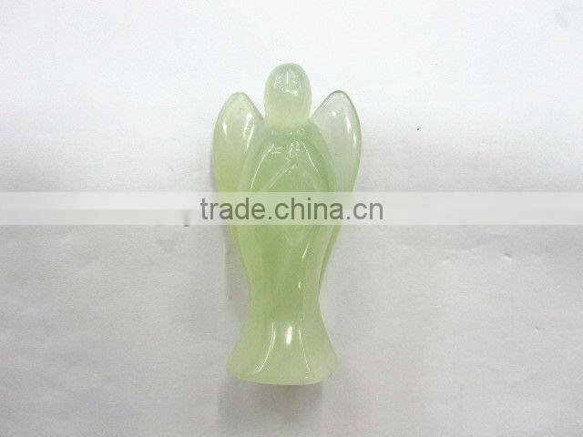 Hot sale 50mm Cherry quartz carved angel wholesale