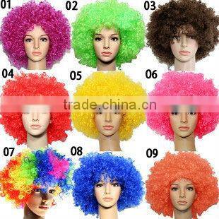Iran Javad Nekounam Bob Wig Fun for Brasil World Cup Football Fans Flag Wigs W414
