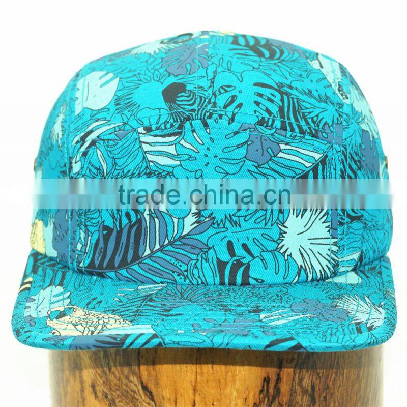 wholesale high quality colorful 5 panel cap