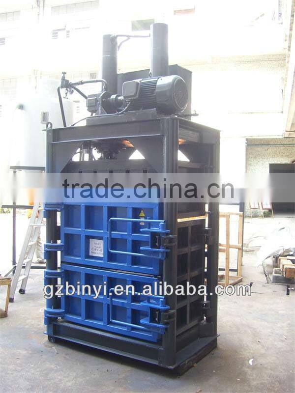 Plastic compression machine waste press machine vertical compress packing machine YMVPM-60T