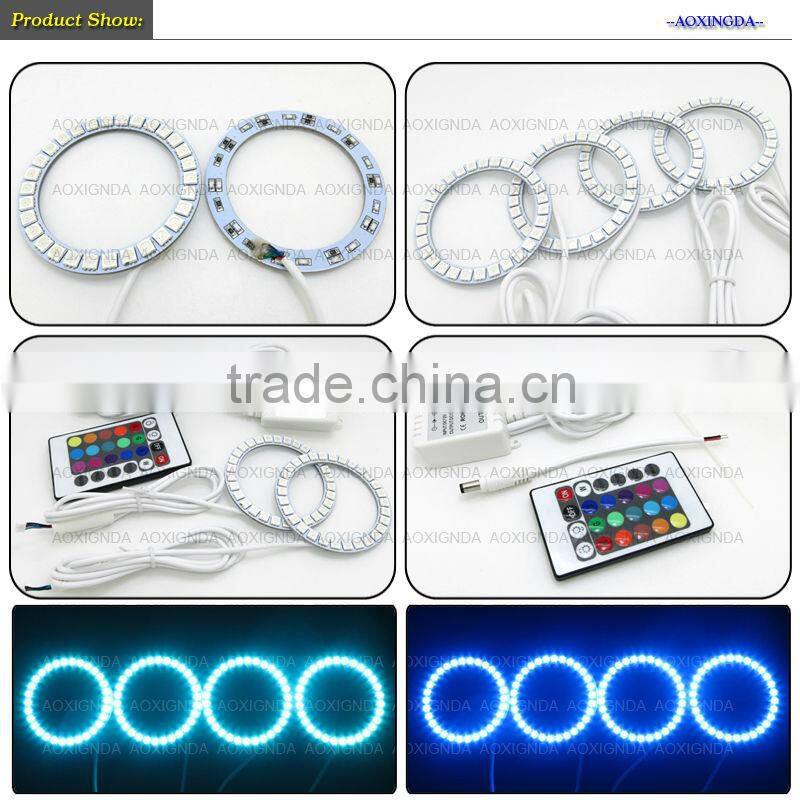 70mm 5050 circular halo ring RGB SMD led angel eye