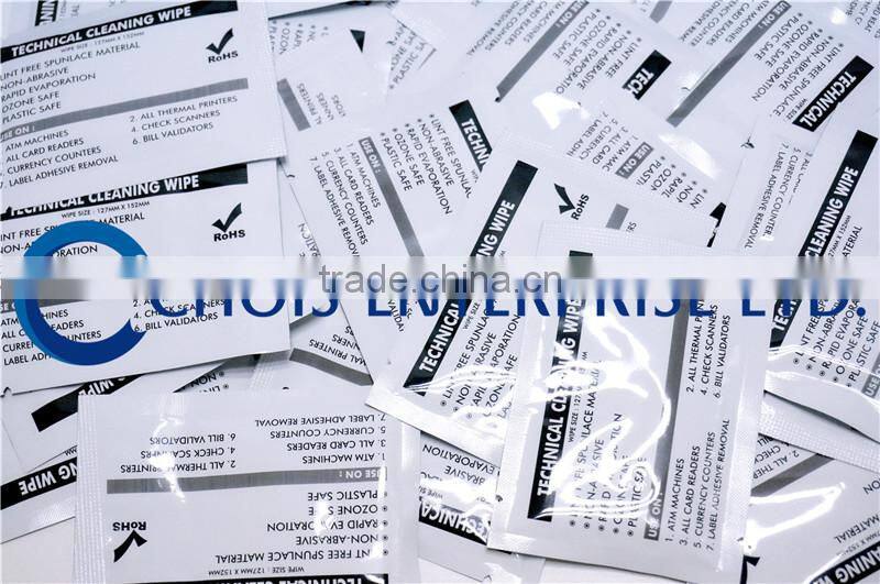 Compatible Evolis A5024 Cleaning Wipes, High Quality