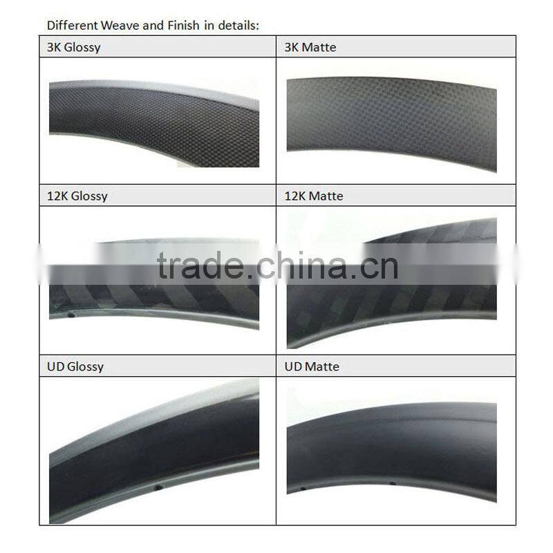 Chinese carbon track frame set 48/51/54/56/58cm headset 1-1/8"-1-1/4"