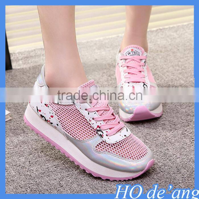 2016 spring and summer shoes ladies shoes mesh breathable mesh sneakers female mesh casual shoes MHo-188