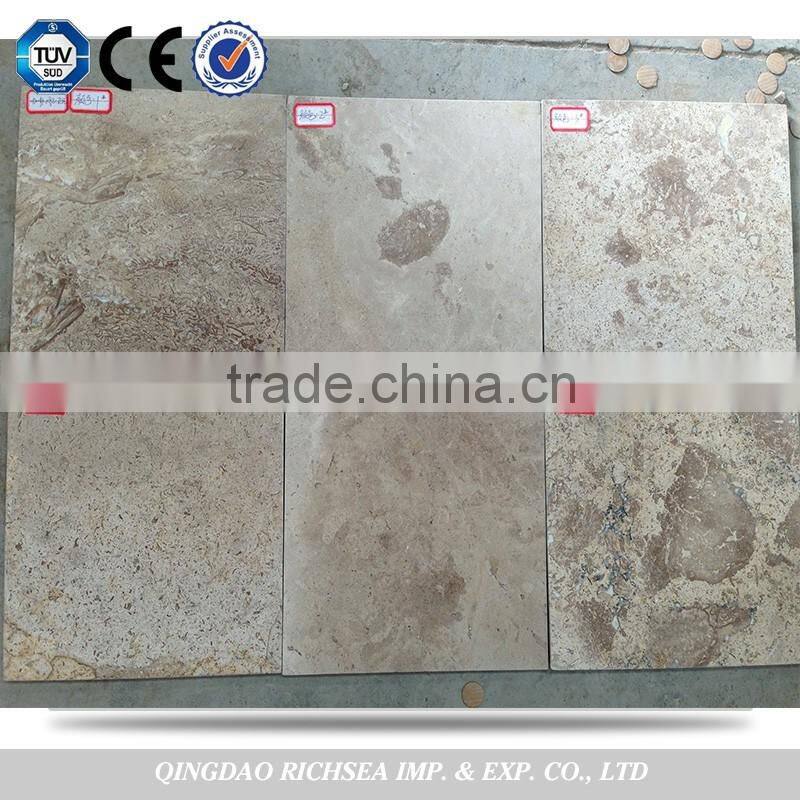 Dark color 60*60 travertine tiles