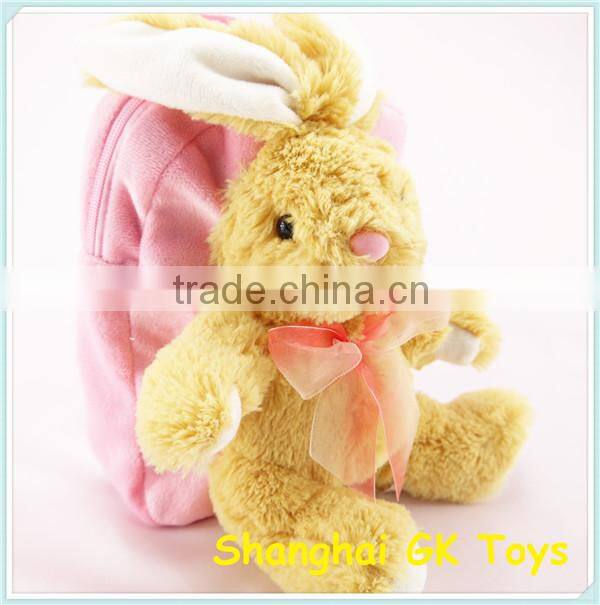 Kid Backpack Plush Rabbit High Quality Kids Backpack