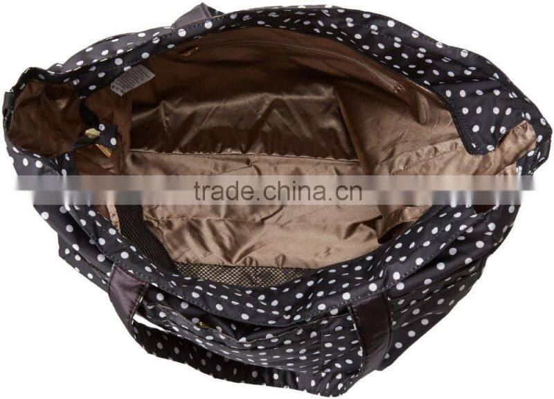 Newest design zipper portable diaper bag, portable, supper light