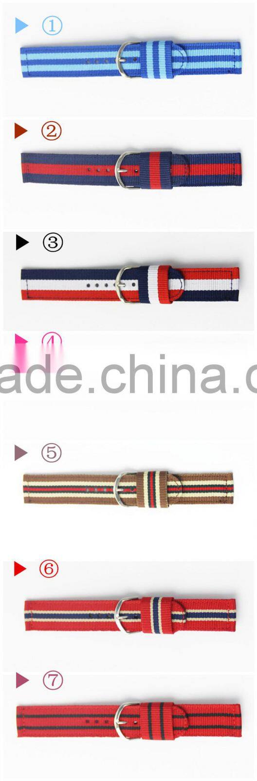 Nato watch band for apple smart watch 42mm, Nylon watch strap