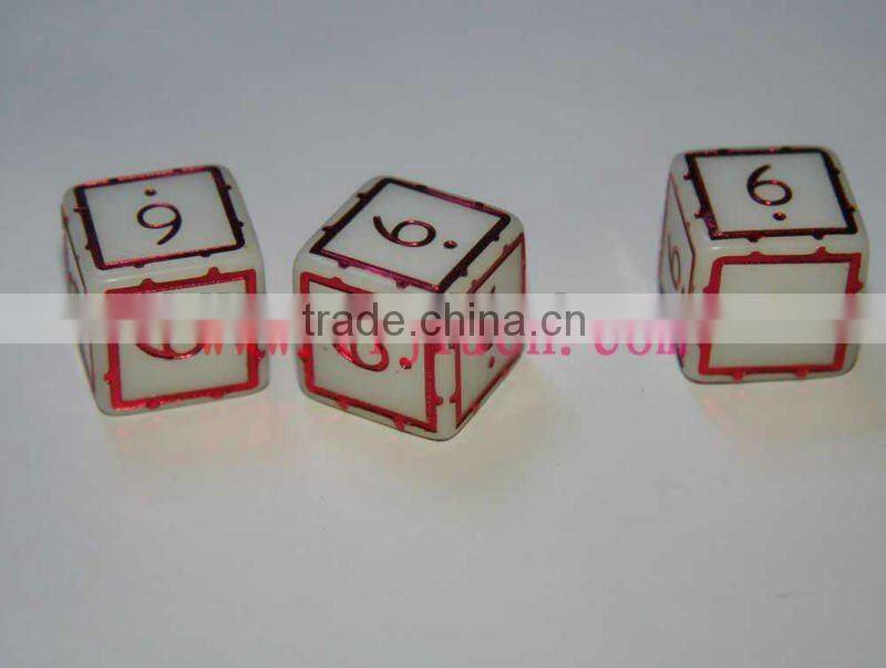 Special color numer Dice