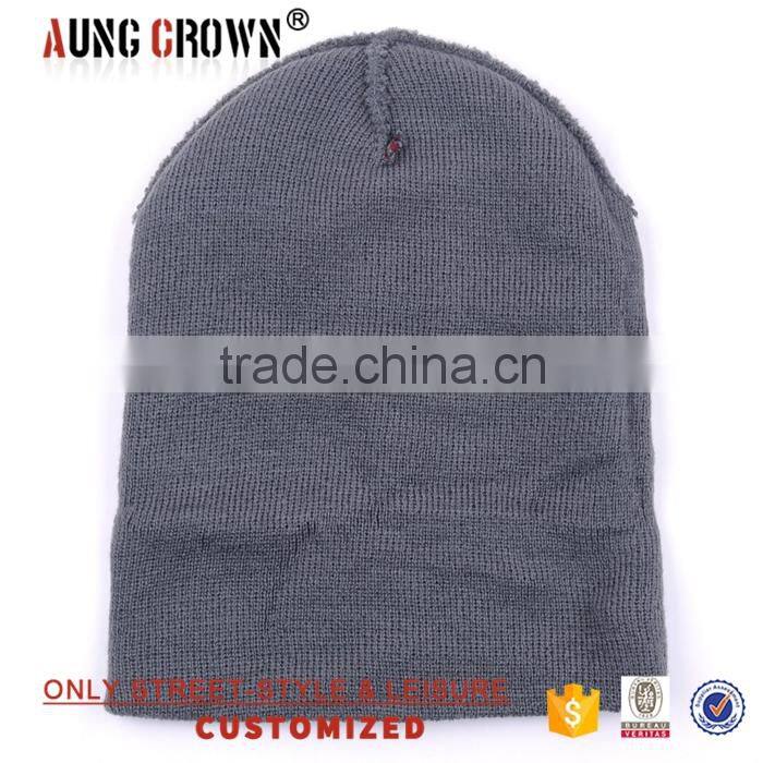 Hot Sale 100%Acrylic Striped Beanies Hat