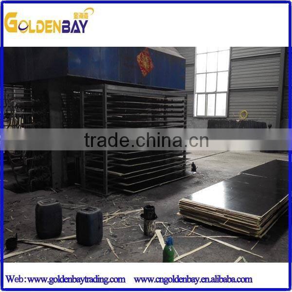 Poplar core film faced shuttering plywood