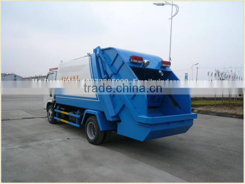 China factory Dongfeng rubbish compactor truck 5cbm