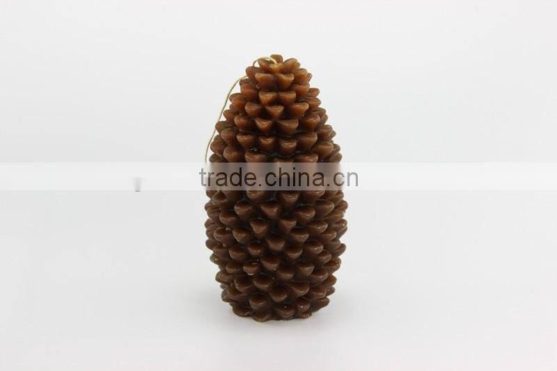 Wholesale Big Christmas Pine Cone Candle, 10.5 * 19 cm